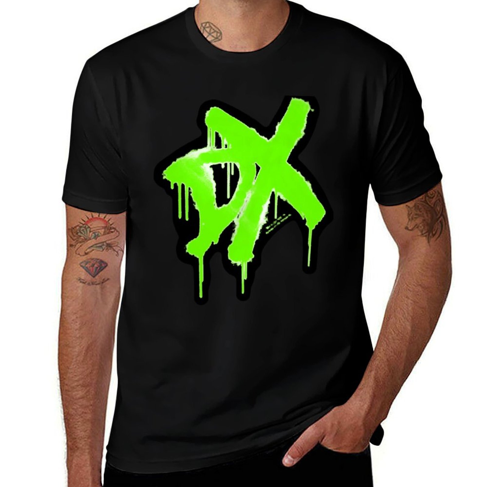 Street Fashion Essentials - DX DX エッセンシャル Tシャツ ストリートファッション カジュアルTシャツ