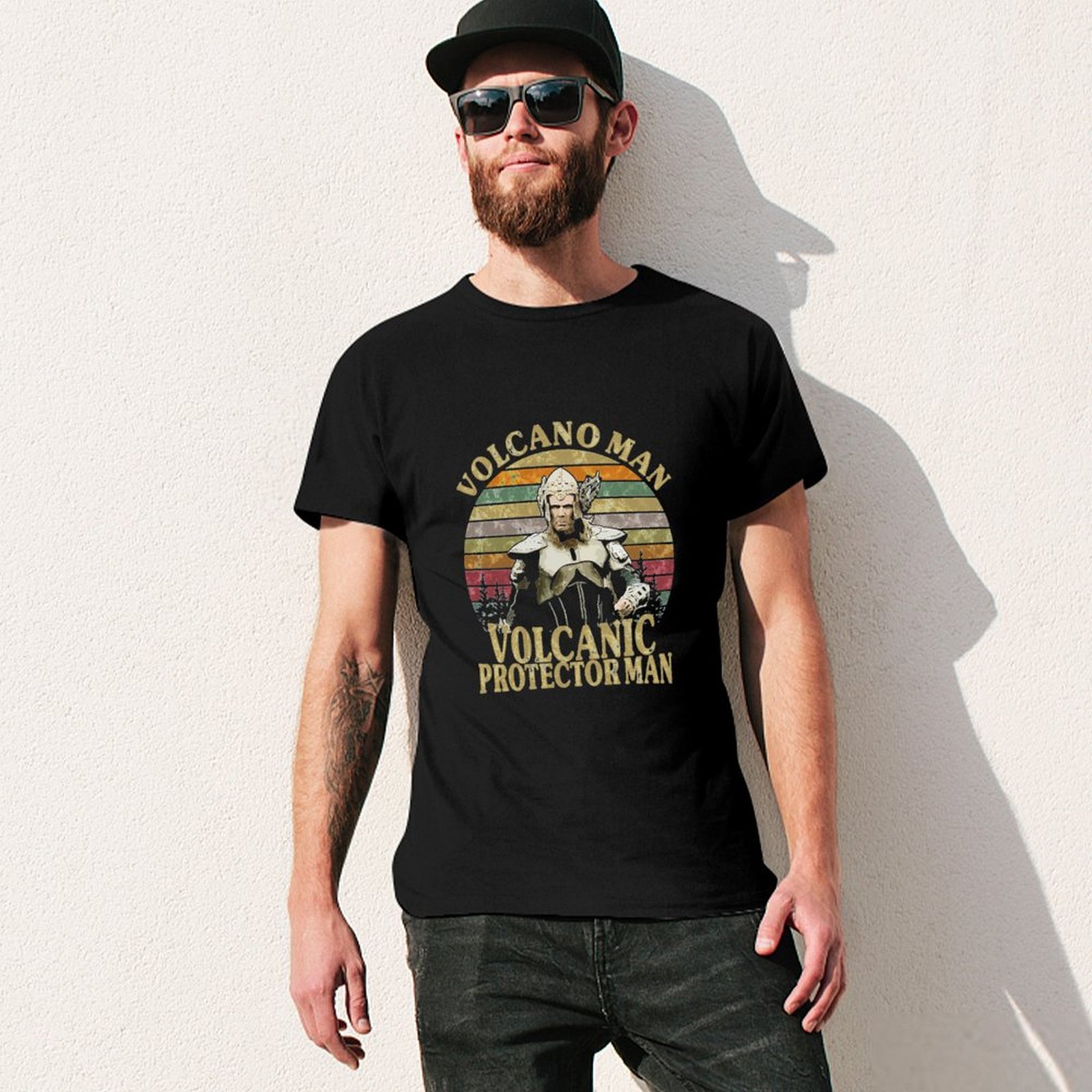 Volcano Man エッセンシャル Tシャツ ストリート - Street Fashion Essentials のレビューと価格