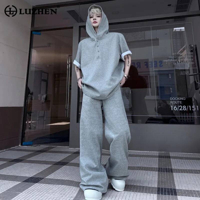 LUZHEN オリジナルトップススリーブ 2026 ショート - Street Fashion Us のレビューと価格