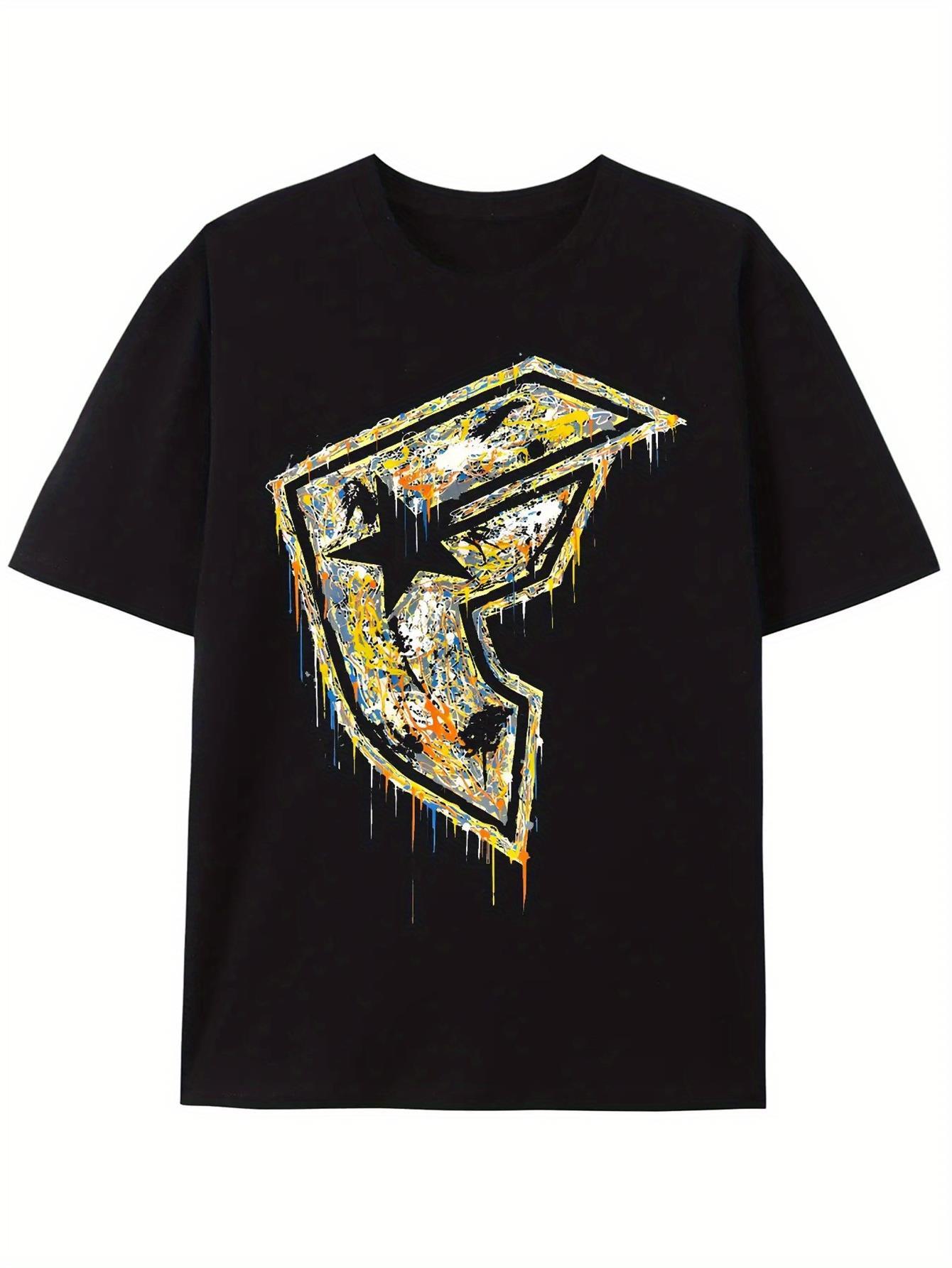 メンズ プラスサイズ 1 レトロ Y2K プリント T シャ - Street Fashion Essentials のレビューと価格