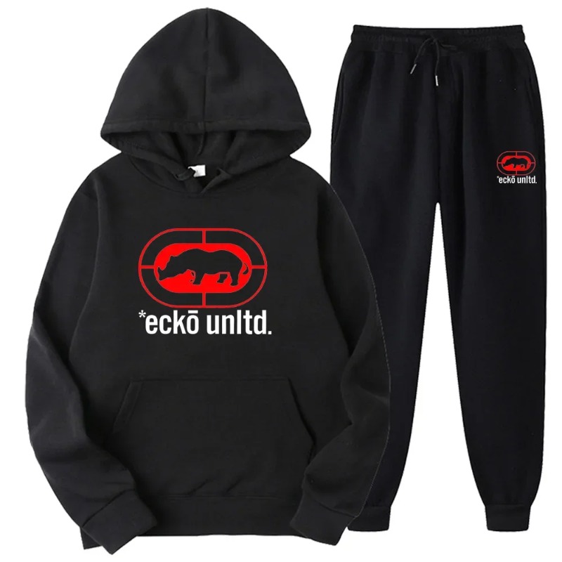 エコウ・アンリミテッド ライノロゴ スウェットスーツ パーカ - Street Fashion Us のレビューと価格