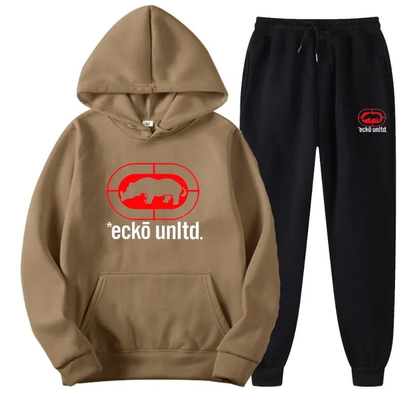 エコウ・アンリミテッド ライノロゴ スウェットスーツ パーカ - Street Fashion Us のレビューと価格