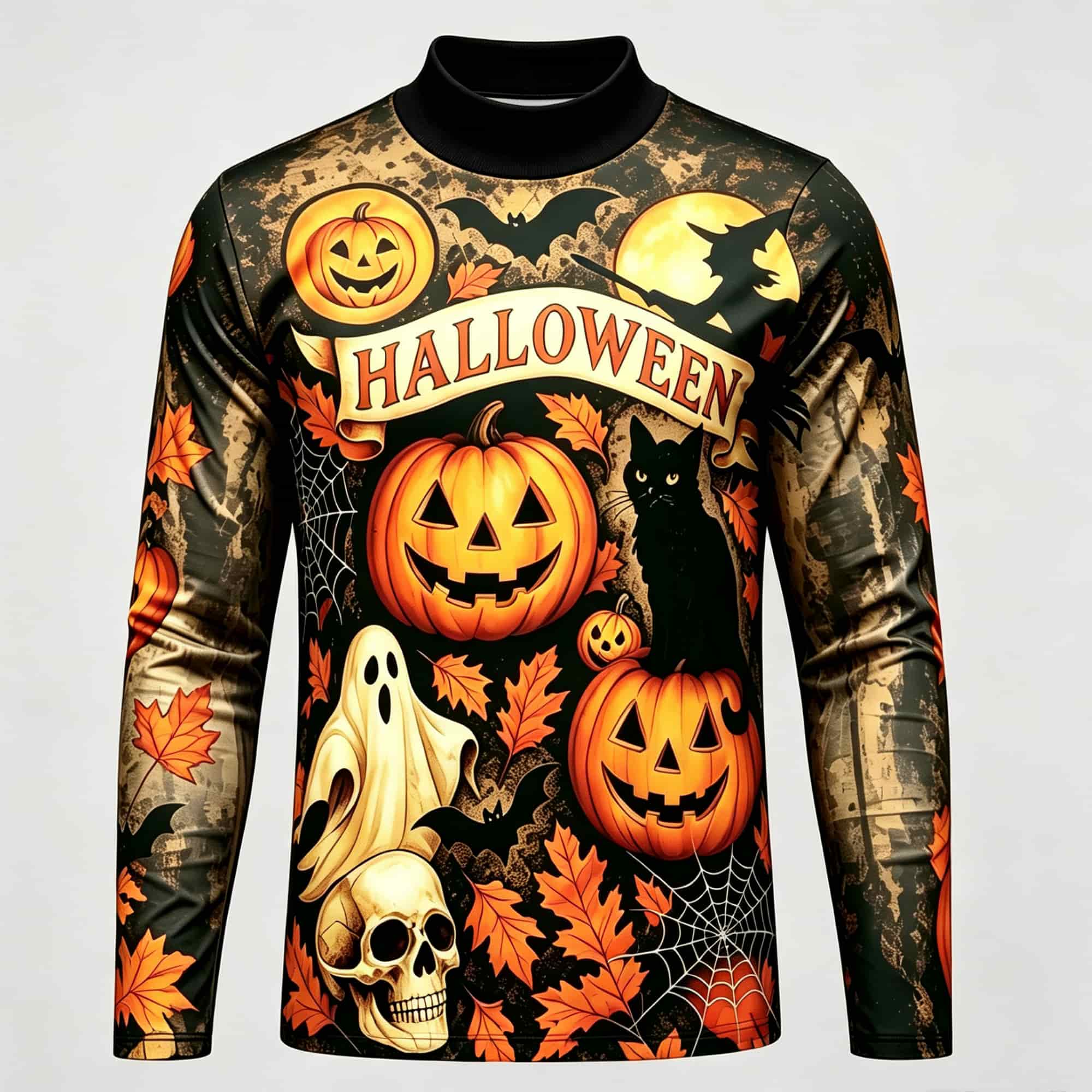 カジュアルファッションストリートスタイル ハロウィンプリント - Street Fashion Us のレビューと価格